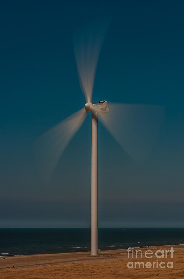 Wind power #5 Photograph by Jorgen Norgaard