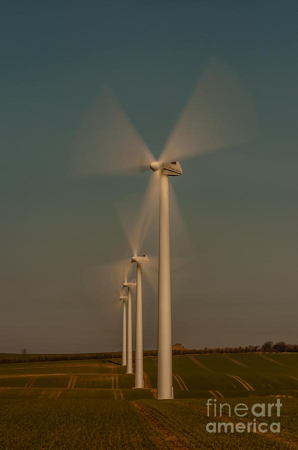 Windpower #5 Photograph by Jorgen Norgaard
