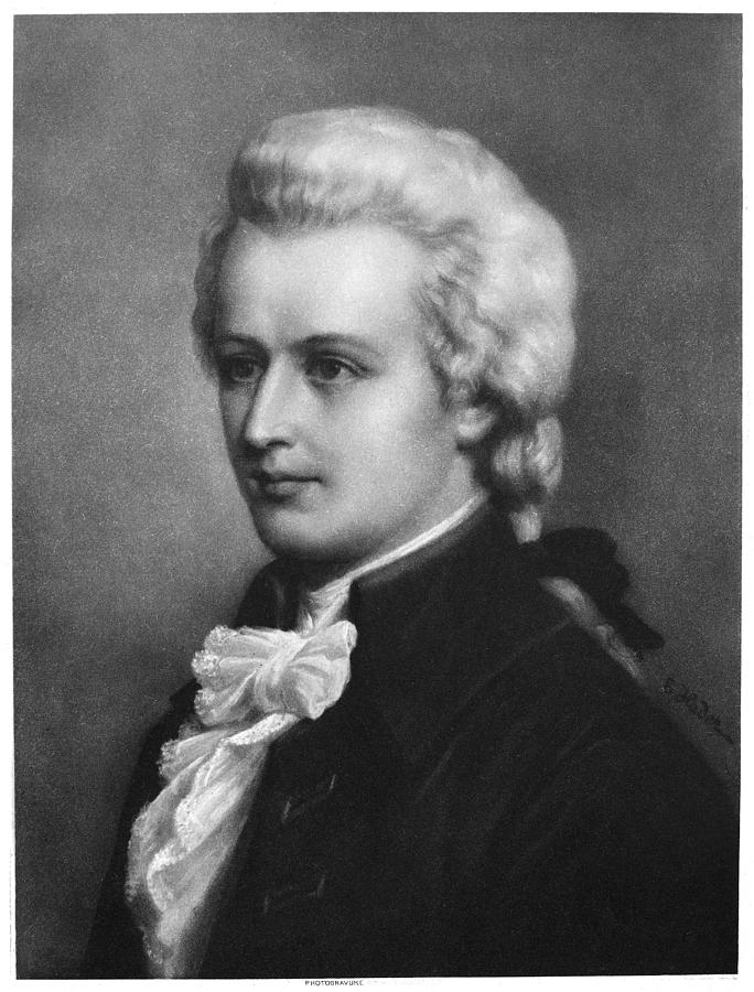 Wolfgang Amadeus Mozart (1756-1791) #5 Painting by Granger