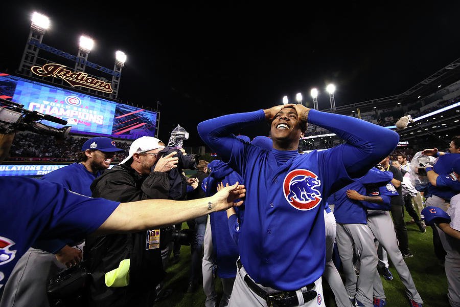 World Series - Chicago Cubs V Cleveland 5 Photograph by Ezra Shaw World Series - Chicago Cubs V Cleveland 5 Photograph by Ezra Shaw