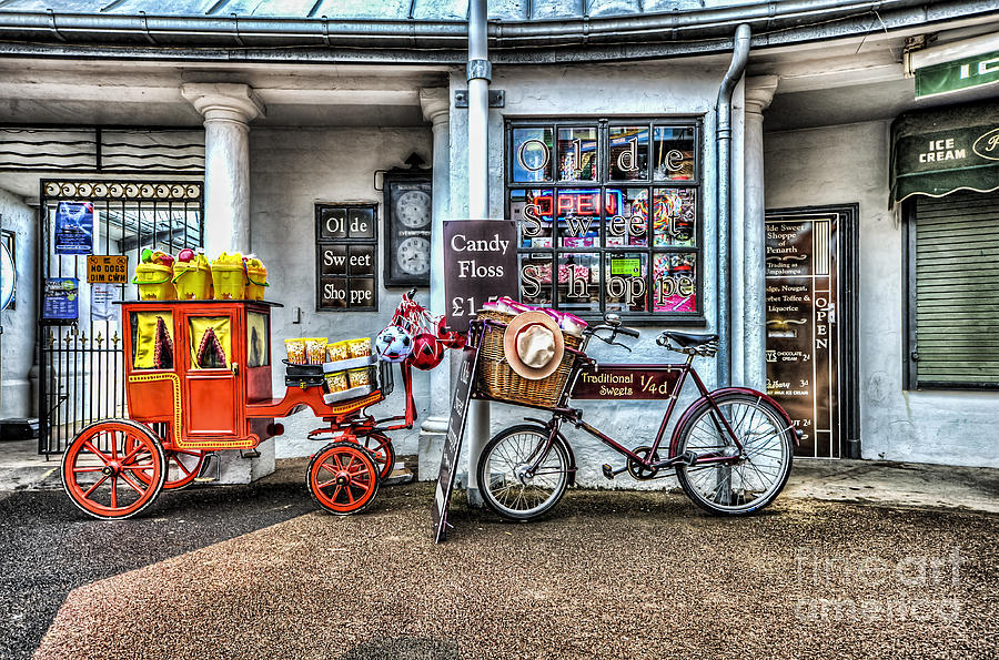 Holiday Photograph - Ye Olde Sweet Shoppe by Steve Purnell