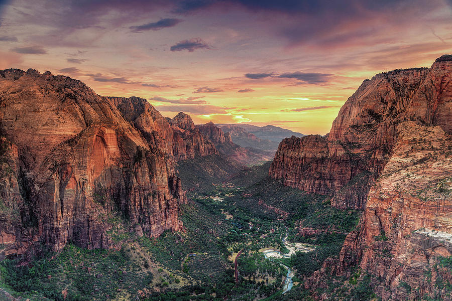 Zion Canyon National Park #5 Photograph by Michele Falzone