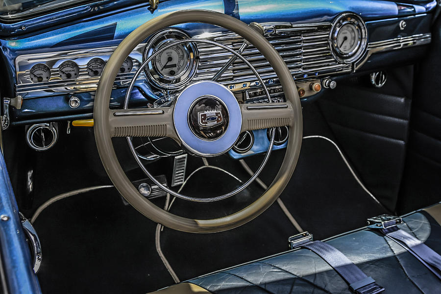 50 Chevy Interior Photograph by Chris Smith
