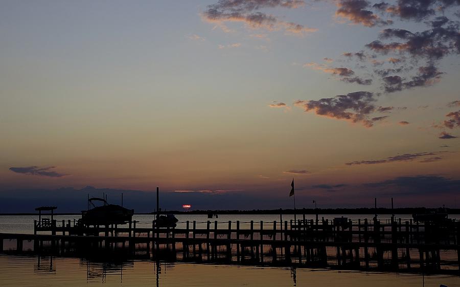 An Outer Banks Of North Carolina Sunset Photograph