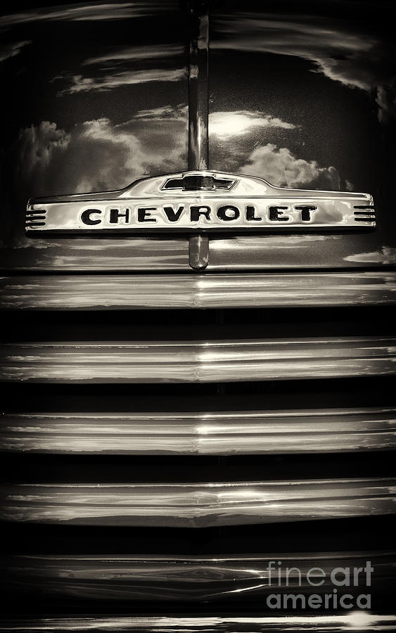 51 Chevrolet 3100 Pickup Sepia Photograph by Tim Gainey
