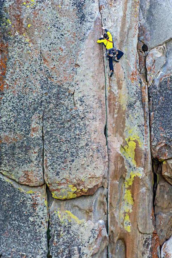 Rock Climber Photograph
