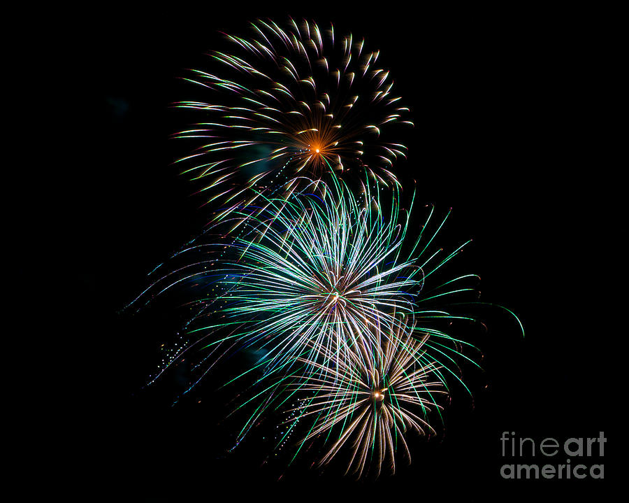RVR Fireworks 2013 #51 Photograph by Mark Dodd