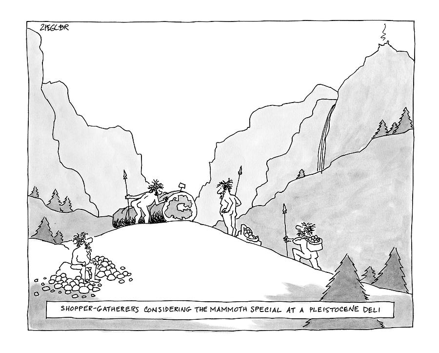 New Yorker May 18th, 2009 Drawing by Jack Ziegler