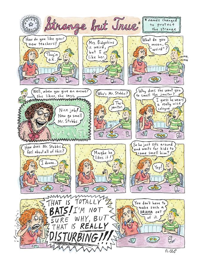 New Yorker May 18th, 2009 Drawing by Roz Chast