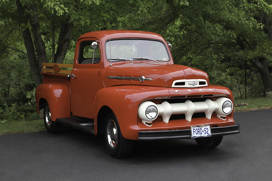 52 Ford Photograph by Teresa Moore