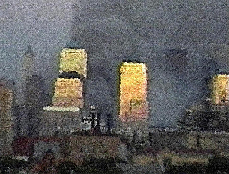 September 11 Attacks Digital Art - #50 Sands of Time #50 by Kosior