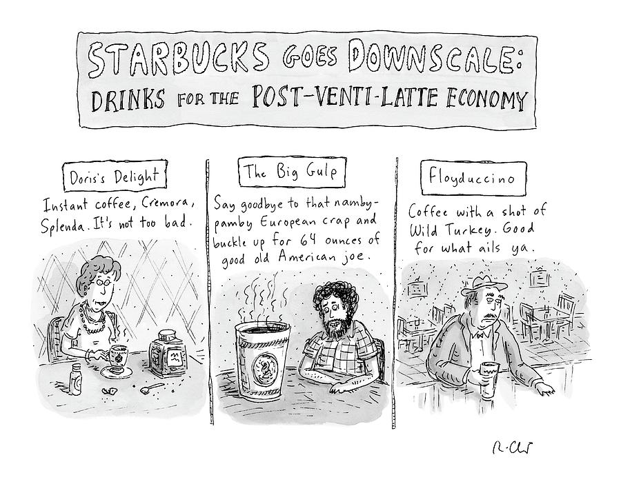 New Yorker April 14th, 2008 Drawing by Roz Chast