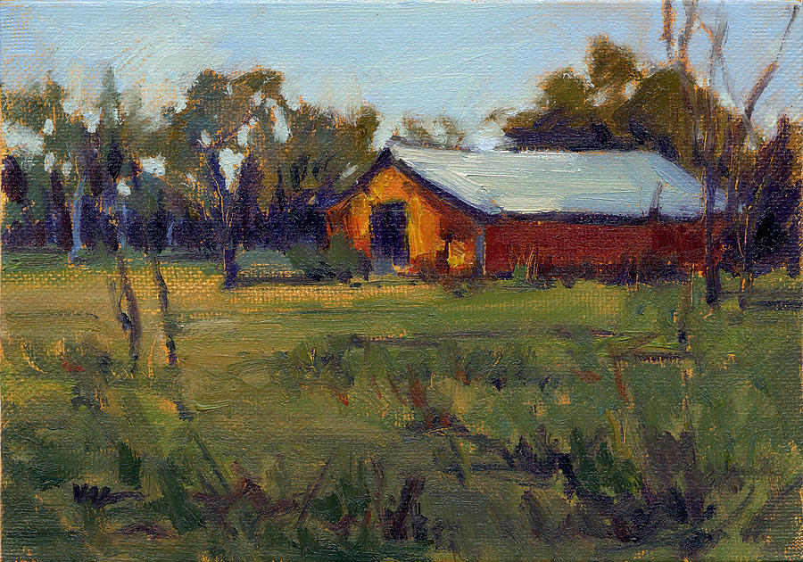 Afternoon at the Ranch 3 Painting by Konnie Kim