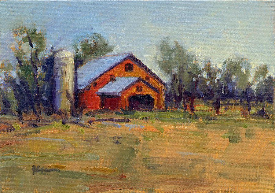 Afternoon at the Ranch 4 Painting by Konnie Kim