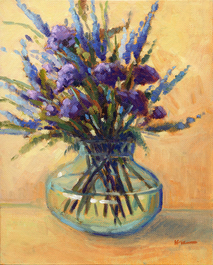 Summer Bouquet 3 Painting by Konnie Kim