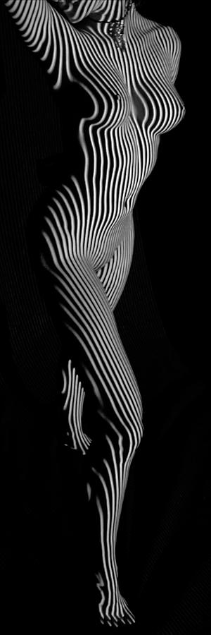 5298 Zebra Woman Photograph by Chris Maher