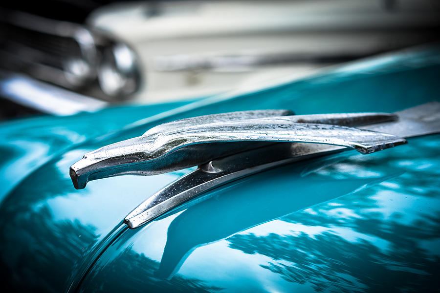 53 Ford Bel Air Hood Ornament #53 Photograph by Ronda Broatch