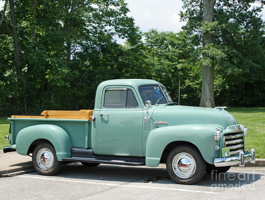 53 GMC Truck Photograph by Roger Potts