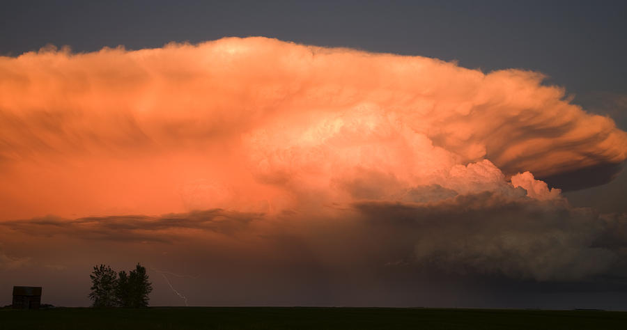 Prairie Storm Clouds #54 Photograph by Mark Duffy