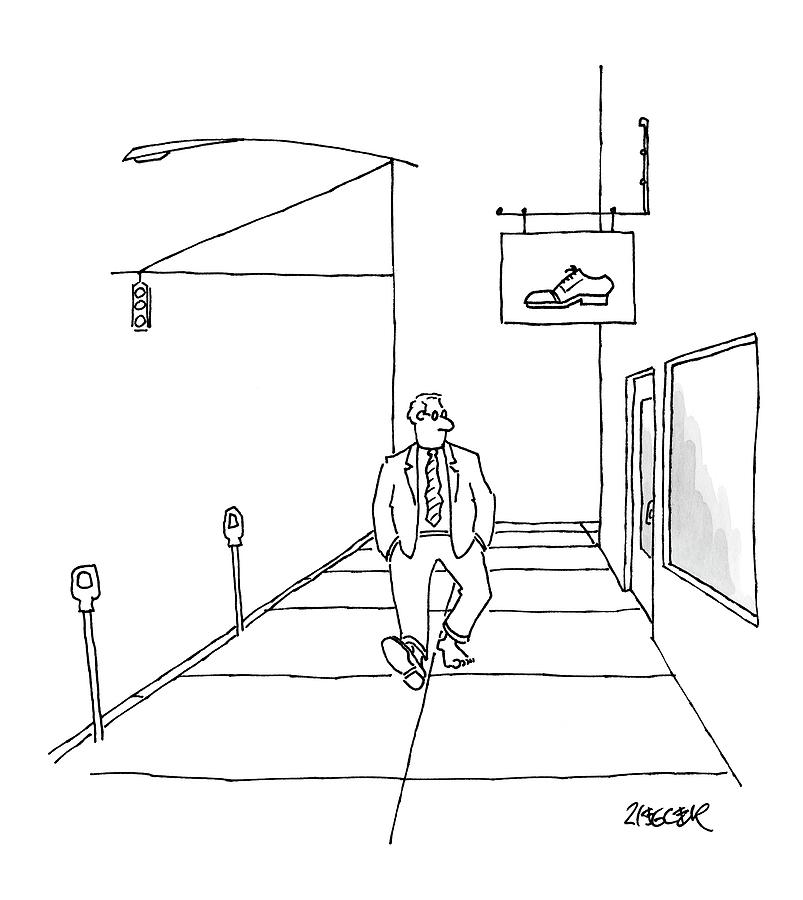 New Yorker March 10th, 2008 Drawing by Jack Ziegler