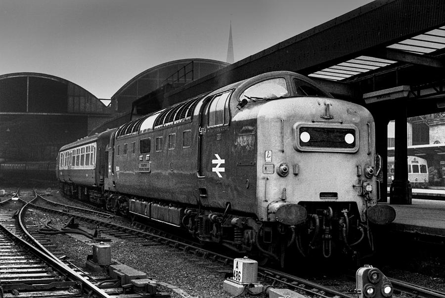 Train Photograph - 55 014 The Duke Of Wellingtons Regiment by Dave Hudspeth