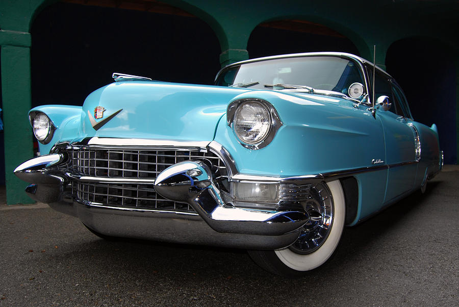 55 Cadillac Photograph by Bill Dutting