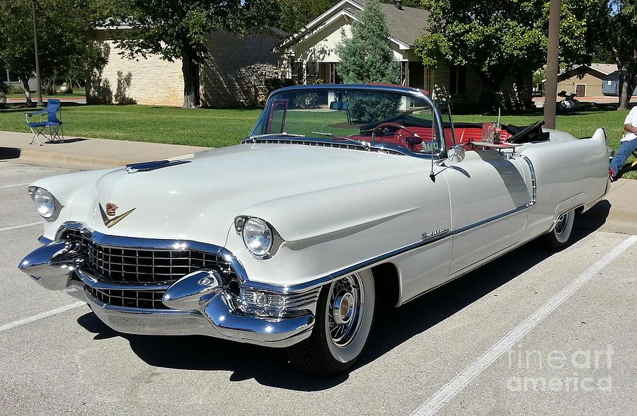 55 Cadillac Photograph by Paul Wesson