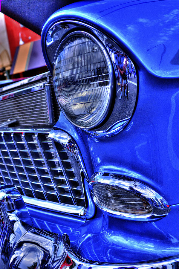 55 Chevrolet #55 Photograph by Richard J Cassato