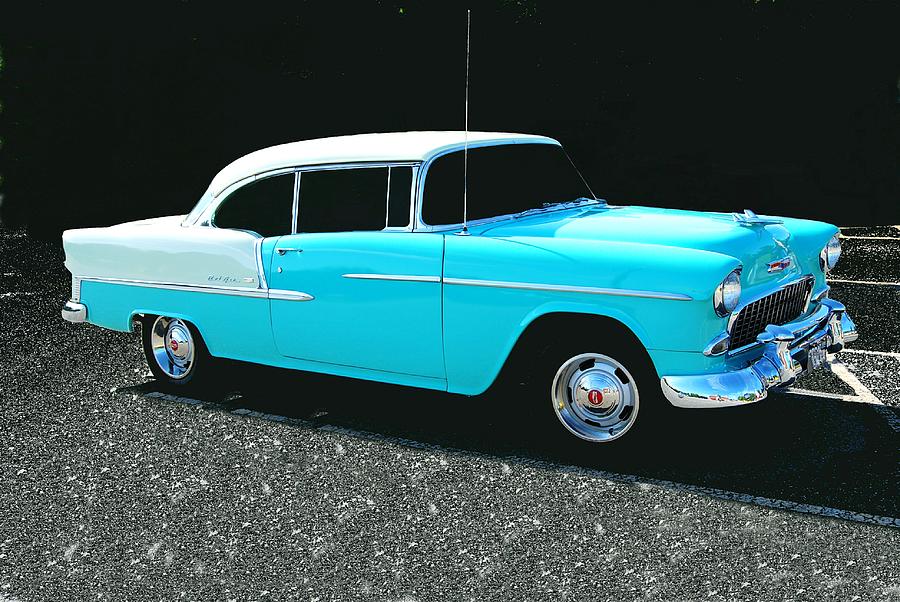 55 Chevy Photograph by Eric Liller
