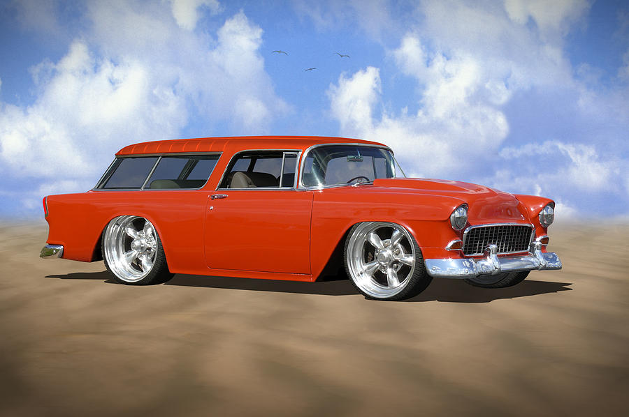 55 Nomad Photograph by Mike McGlothlen