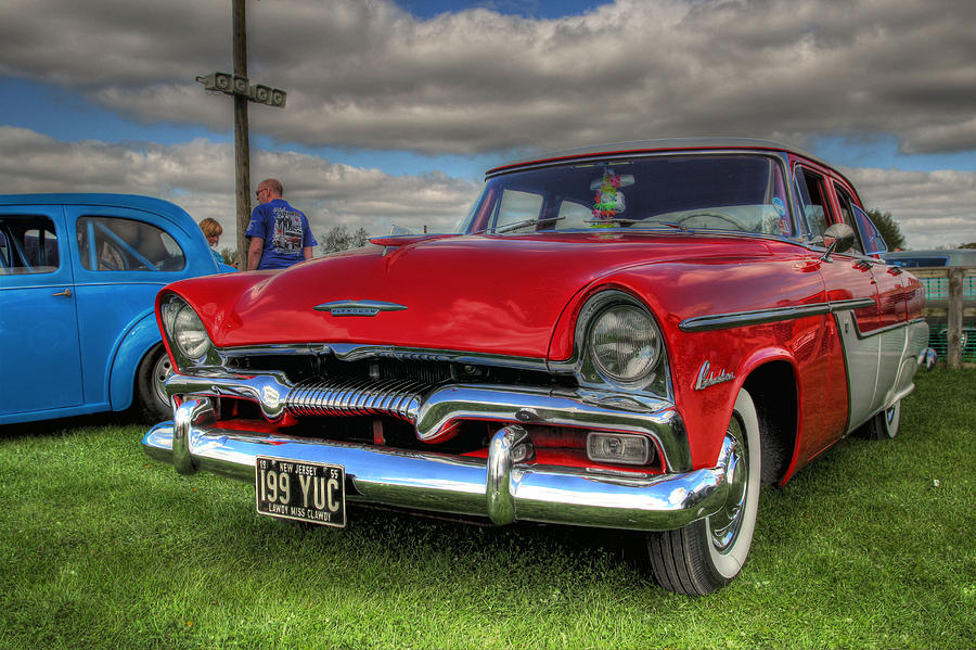 Hdr Photograph - 55 Plymouth Belvedere by Lee Nichols