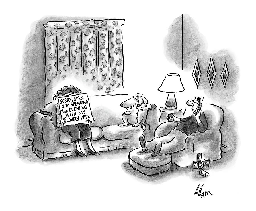 New Yorker March 28th, 2005 Drawing by Frank Cotham