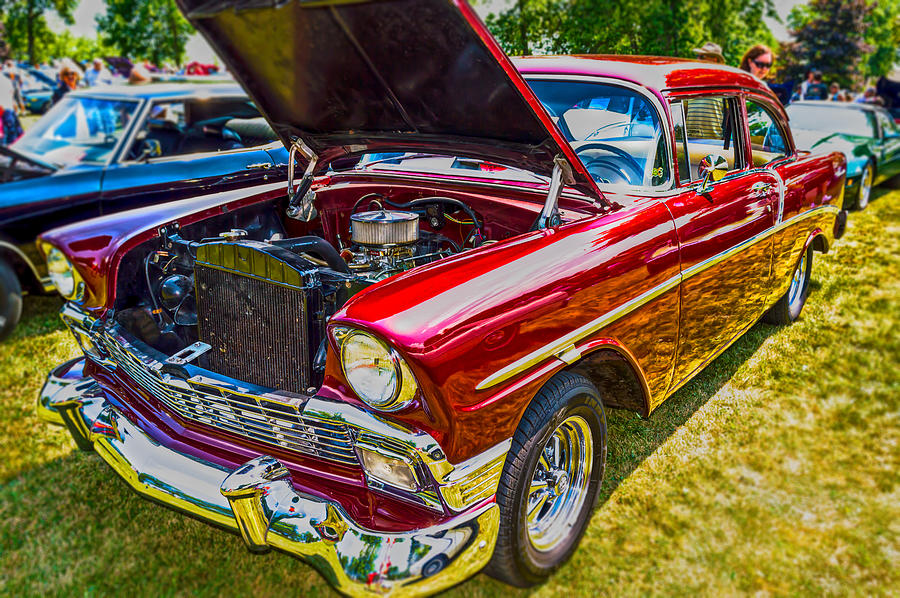 56 Chevy Photograph by James  Meyer