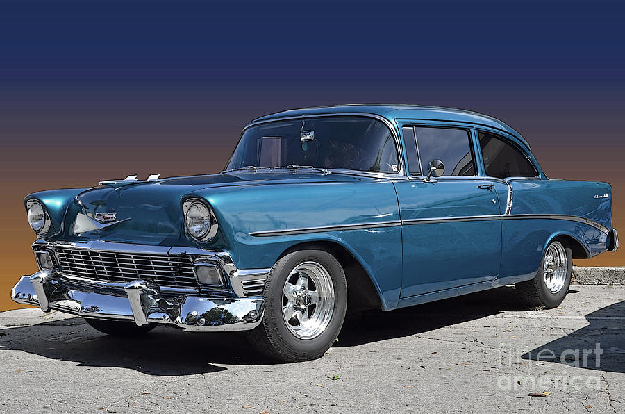 56 Chevy Photograph by Robert Meanor