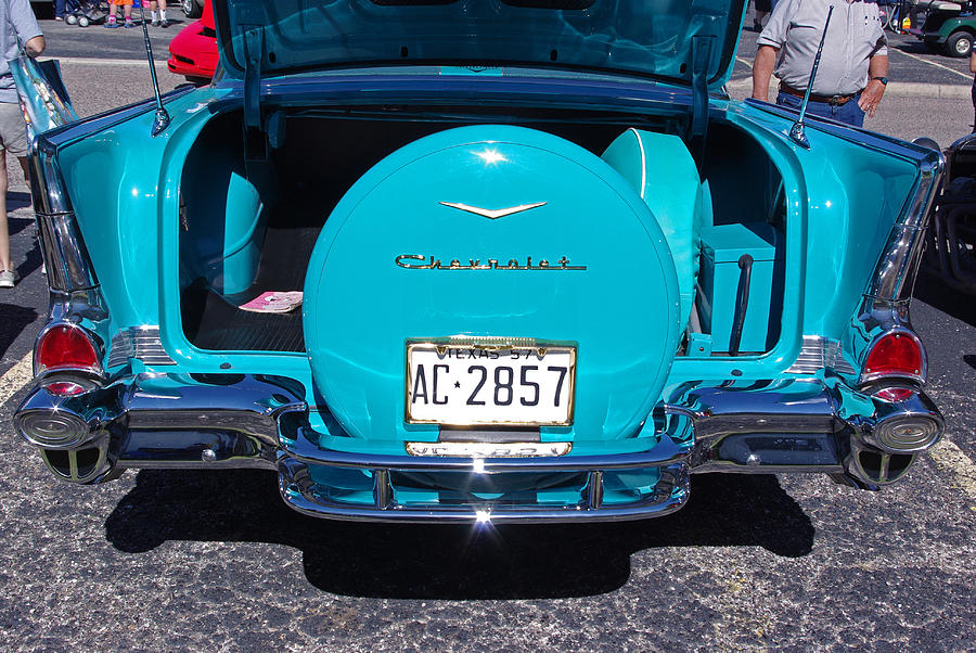 57 Chevy Bel Air Rear Photograph by Robyn Stacey - Fine Art America