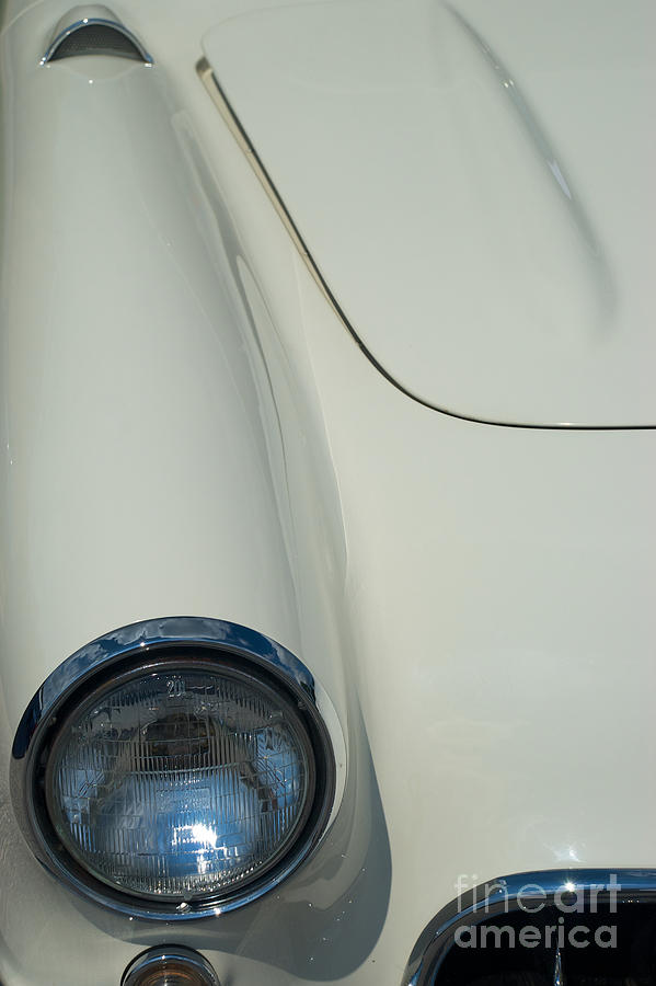 57 Chevy Corvette Photograph by Mark Dodd