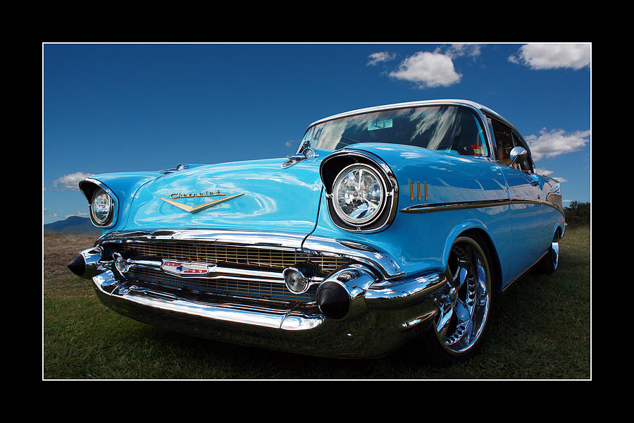57 Chevy Sedan Photograph by Keith Hawley