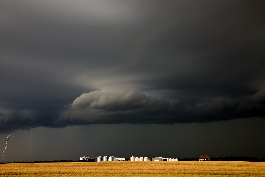 Prairie Storm Clouds #58 Photograph by Mark Duffy