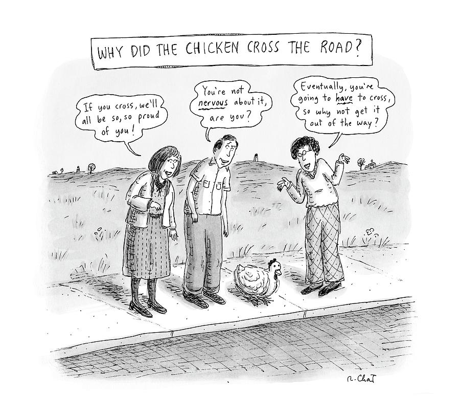 New Yorker September 15th, 2008 Drawing by Roz Chast