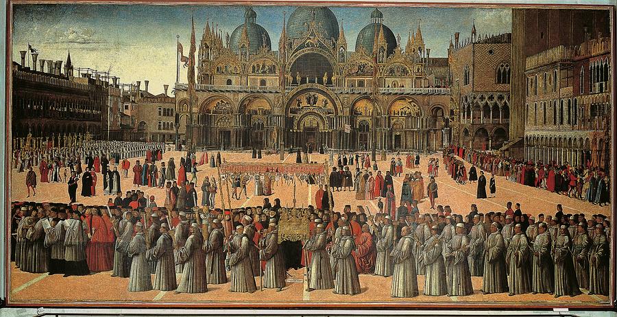 Gentile Bellini Photograph - Italy, Veneto, Venice, Accademia Art #59 by Everett