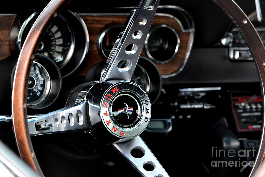 Classic Mustang Detail Photograph by Dean Ferreira
