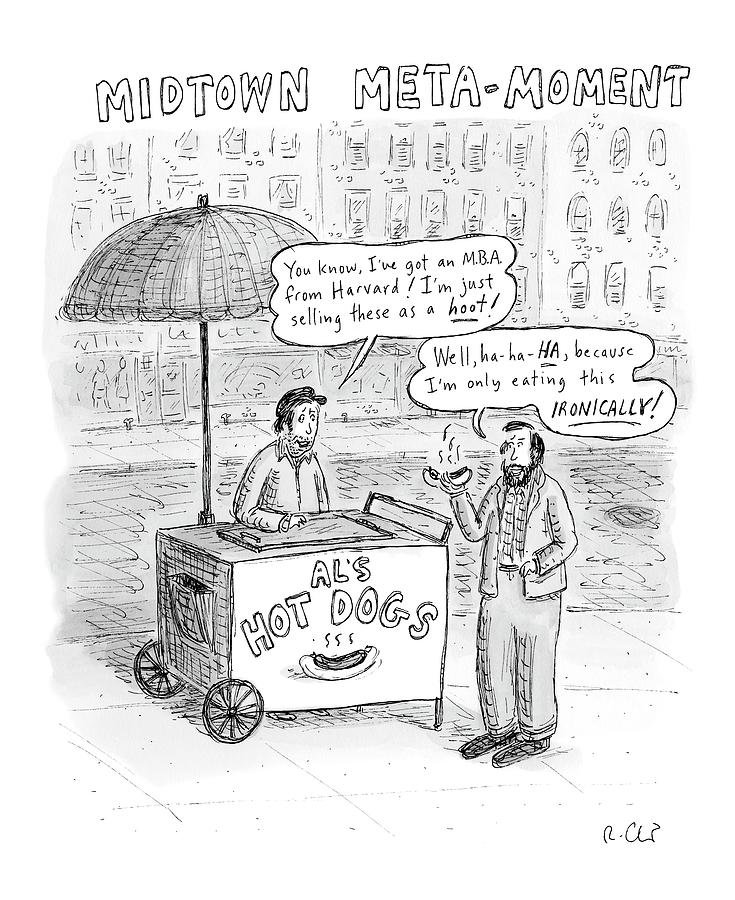 New Yorker May 28th, 2007 Drawing by Roz Chast