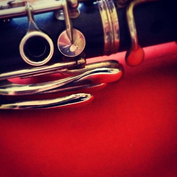 Music Photograph - Clarinet 1 by Adam Berkowitz