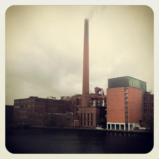 Brick Photograph - Old factory by Petteri Peramaki