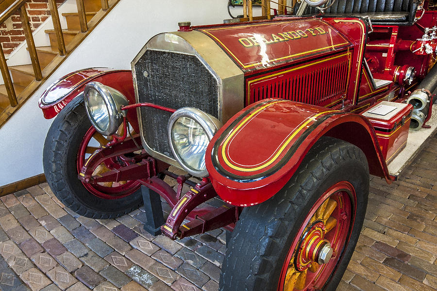 1915 LaFrance Fire Engine #6 Photograph by Rich Franco