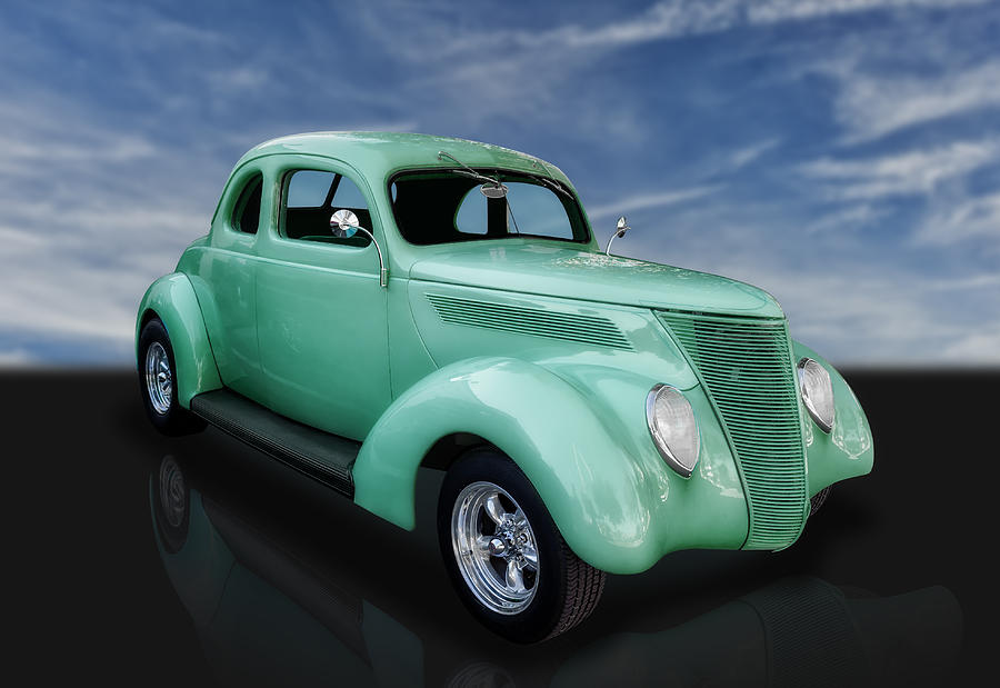 1937 Ford Coupe #3 Photograph by Frank J Benz