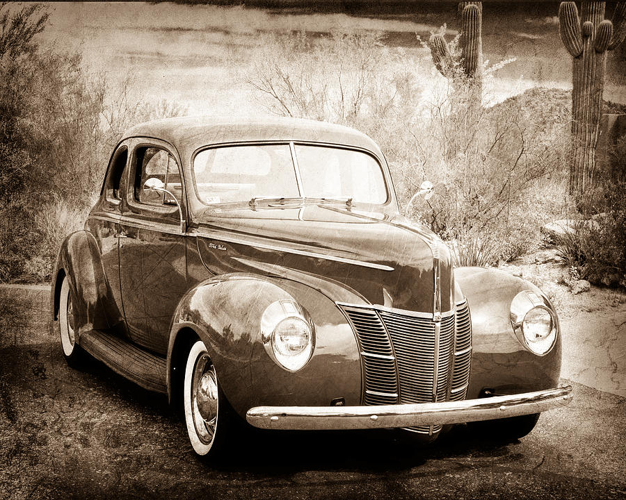 1940 Ford Deluxe Coupe #6 Photograph by Jill Reger