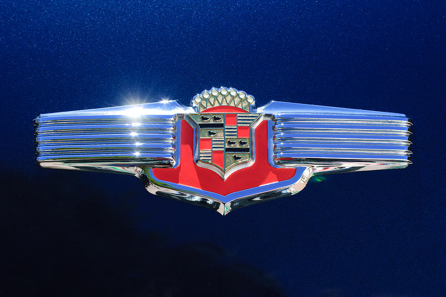 1941 Cadillac Emblem #6 Photograph by Jill Reger