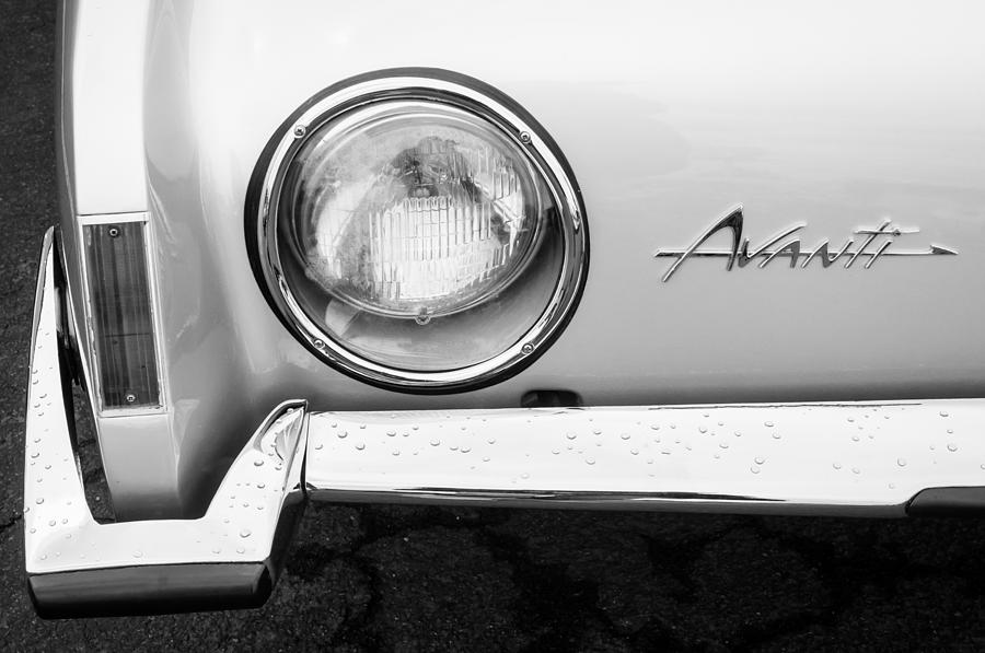 1963 Studebaker Avanti Emblem #6 Photograph by Jill Reger