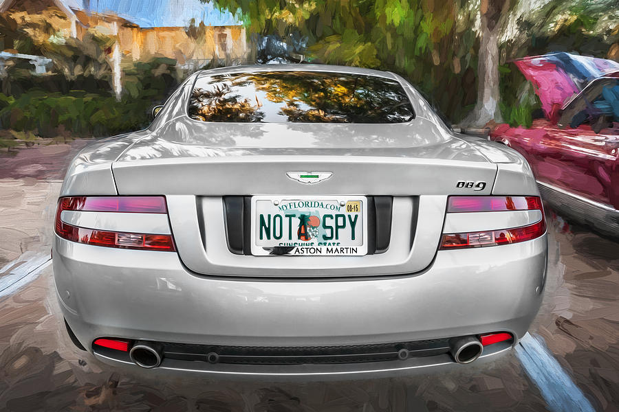 2007 Aston Martin DB9 Coupe Painted  Photograph by Rich Franco